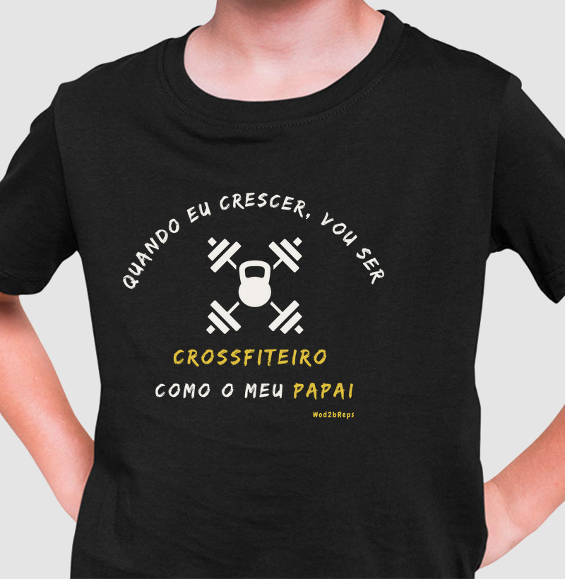 quando eu crescer vou ser crossfiteiro como meu papai