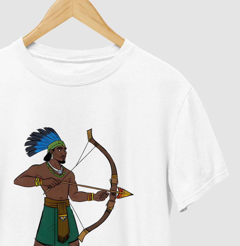 Camiseta - Oxóssi - Desenho 7