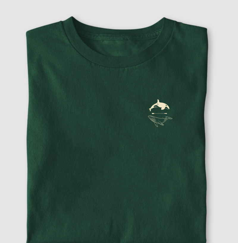 Green T-Shirt - Mysticeta CLASSICS
