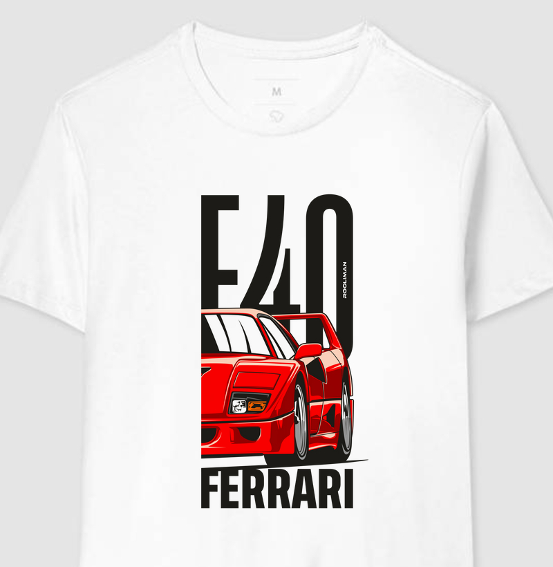 Camiseta Design F40 - Rooliman