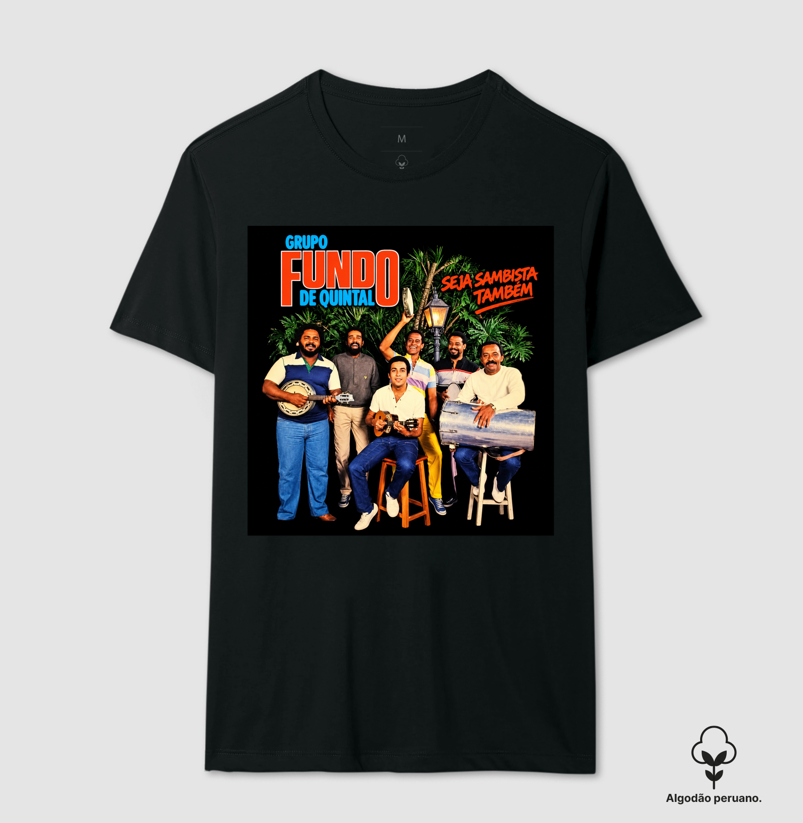 Fundo de Quintal  - Camiseta Algodão Peruano