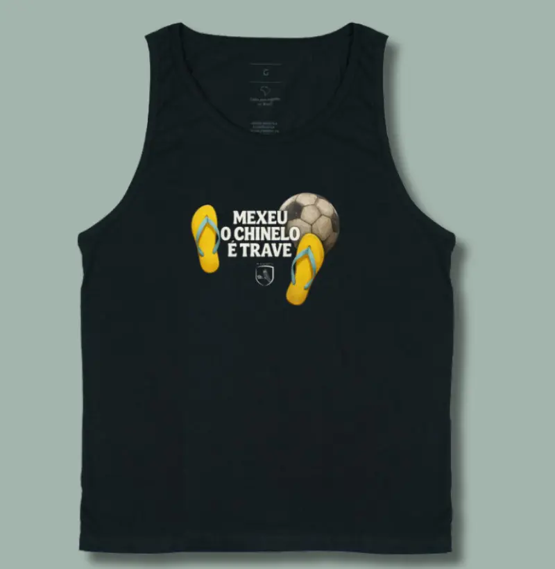 Mexeu o chinelo é trave