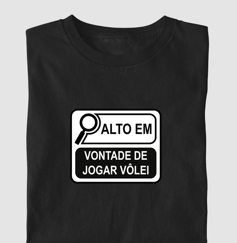Alto em Vontade de Jogar Vôlei