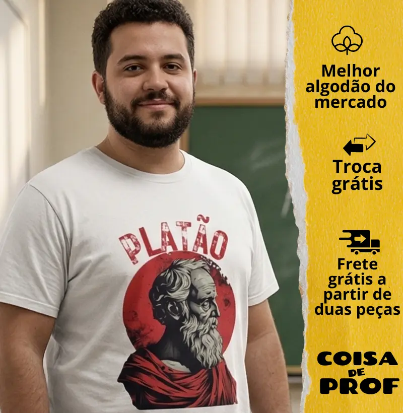 Camiseta Platão