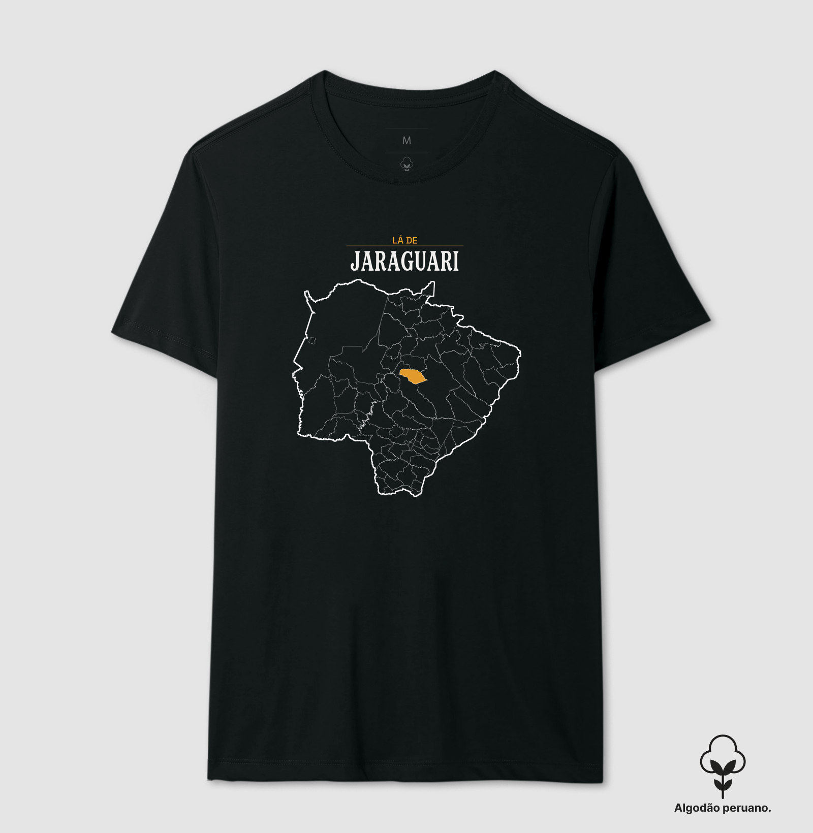 Jaraguari | Território MS - Camiseta Algodão Peruano