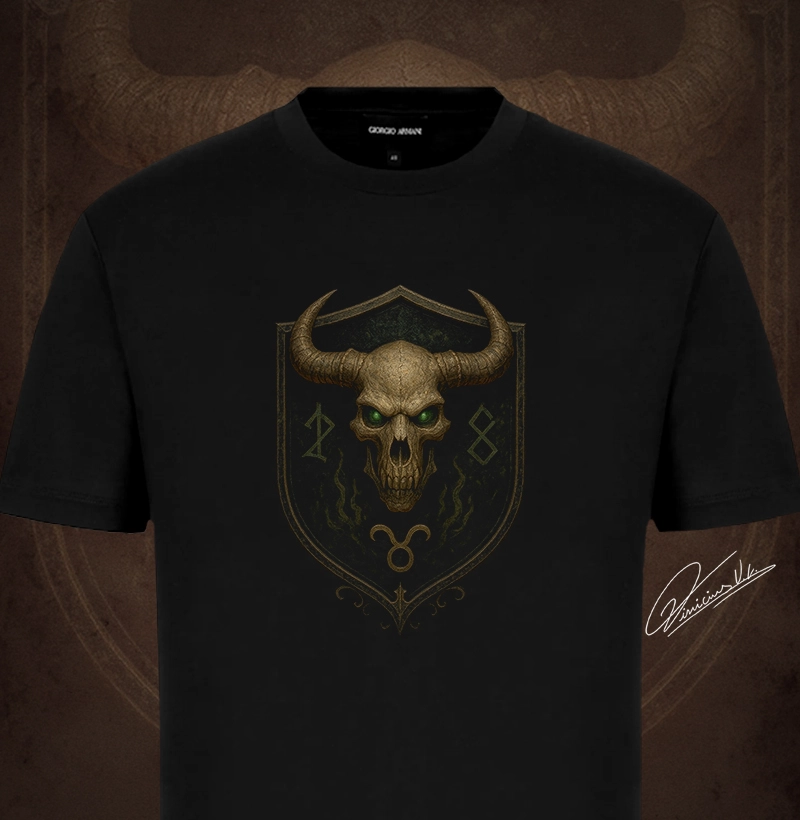 Touro - Caveira Poderosa