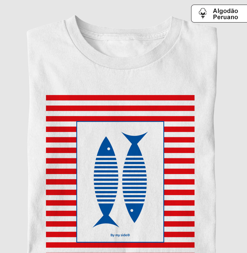 Sardinhas Azuis 01 - Algodão Peruano