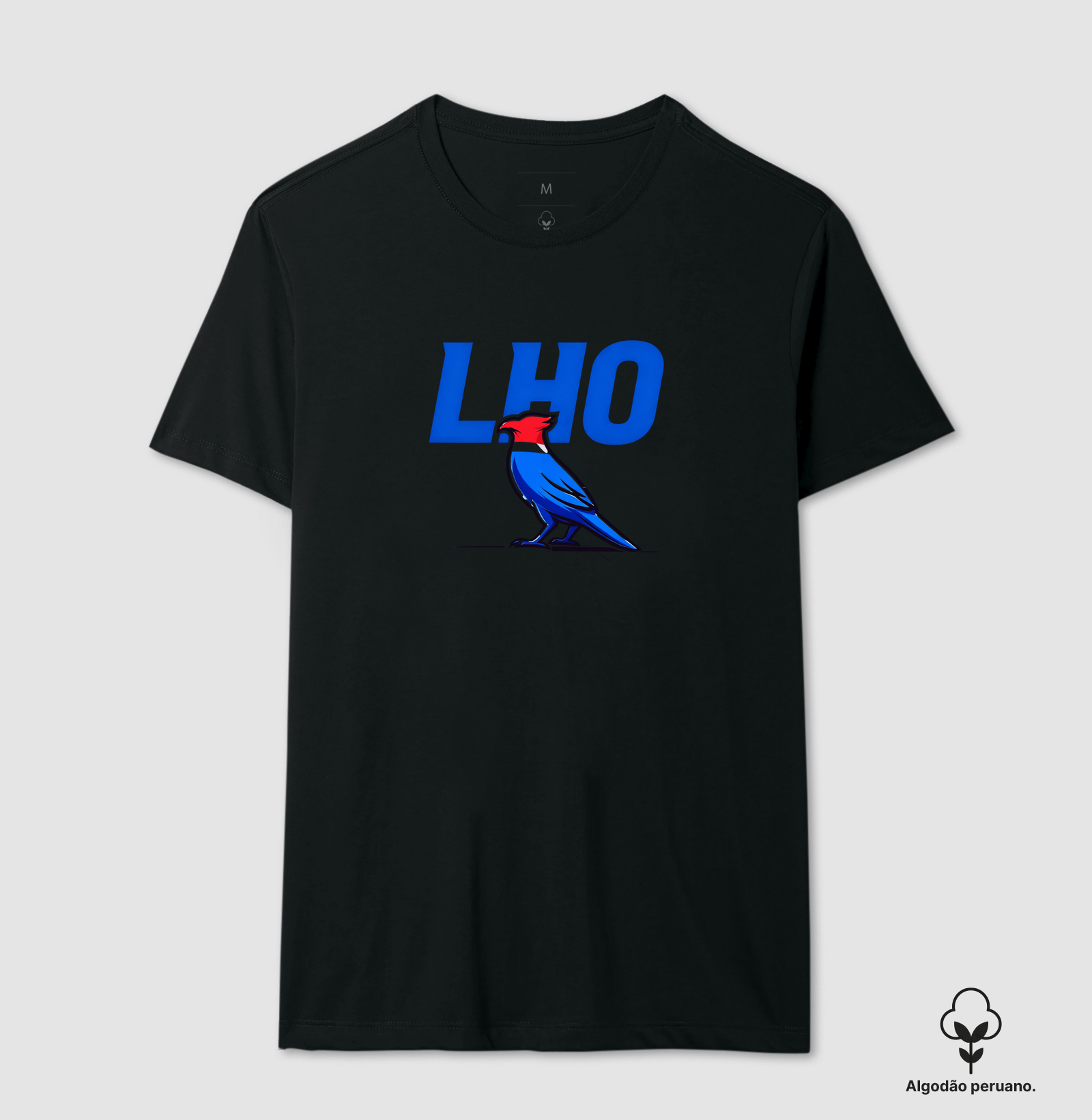 Logo lahu - Camiseta Algodão Peruano