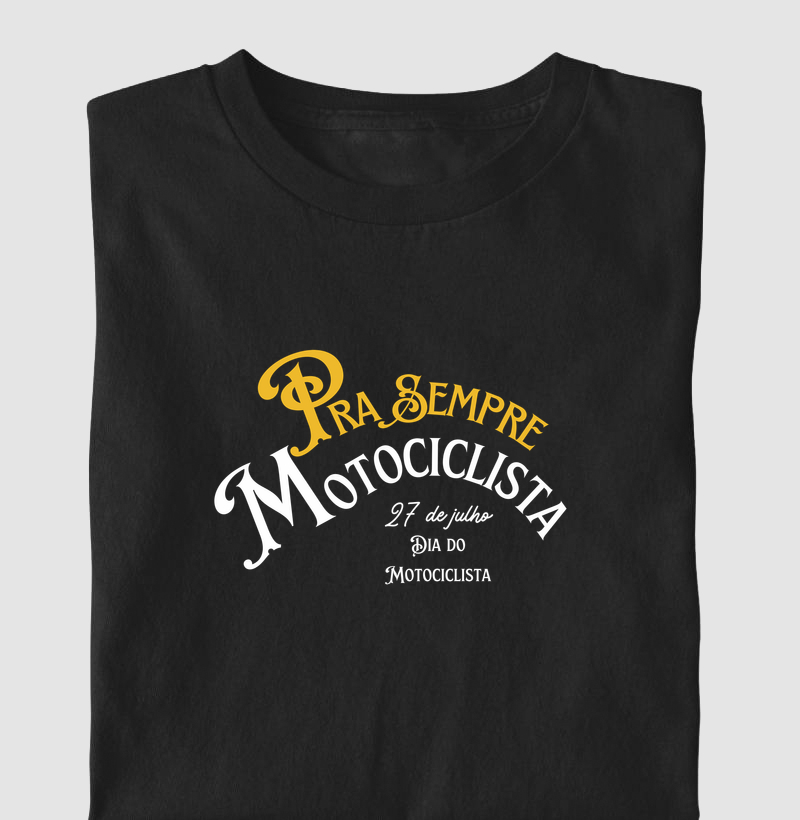 Dia do Motociclista - Camiseta