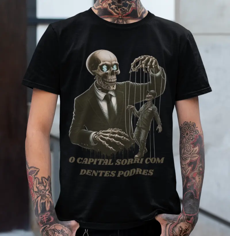 O capital sorri com dentes podres.