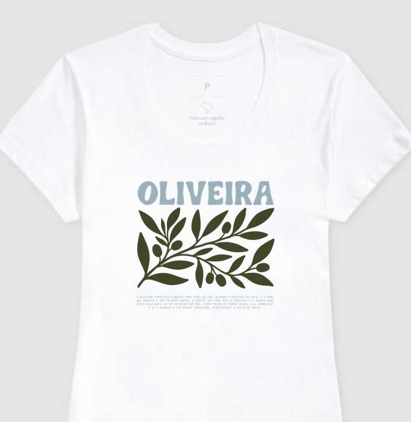 CAMISETA OLIVEIRA SAGRADA
