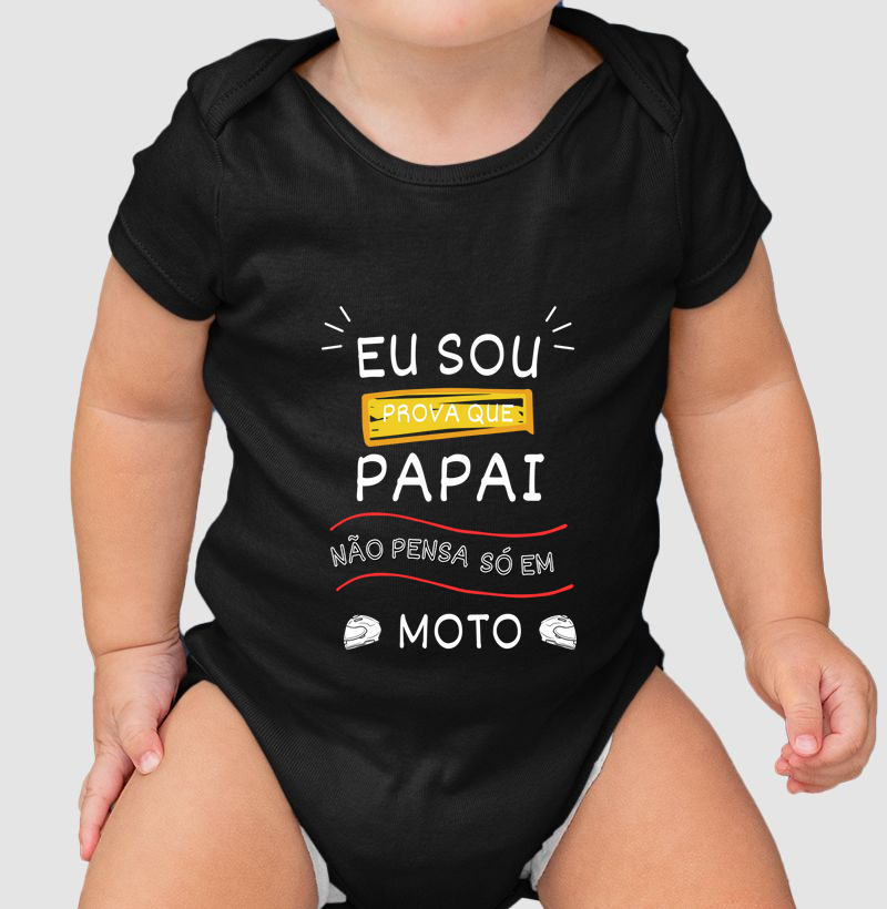 Eu sou prova que papai não pensa só em moto