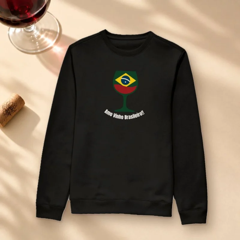 Camiseta Brasil na Taça - Suéter Moletom