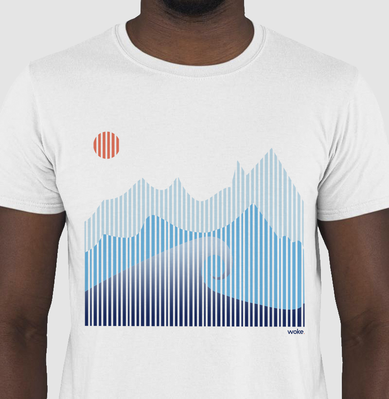 Camiseta Woke Sea Waves