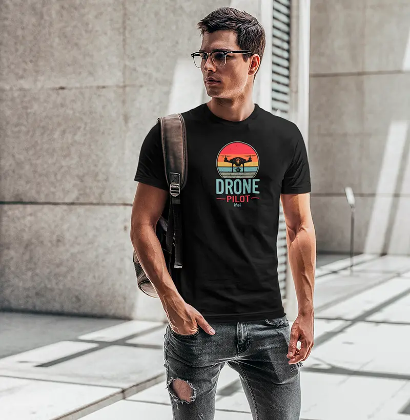 Camiseta Masculina Drone Pilot