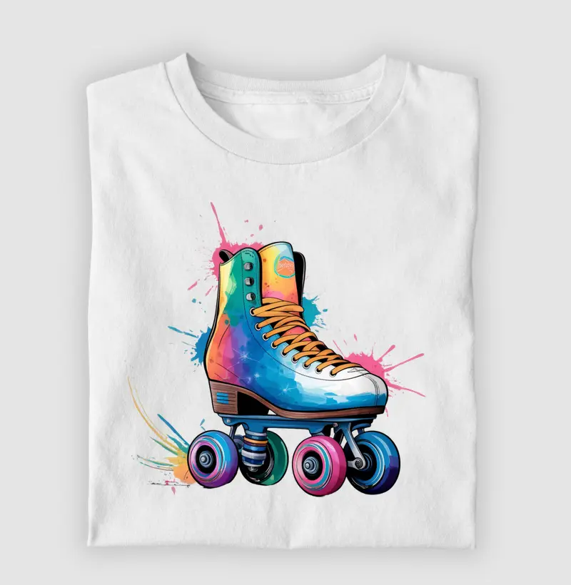Patins em Aquarela - Quad