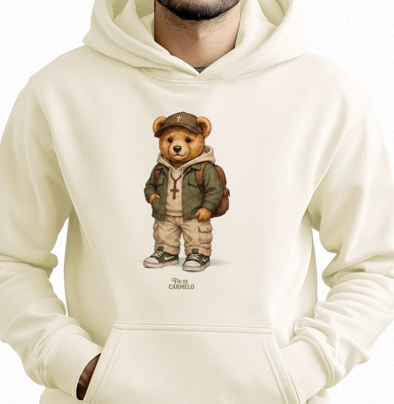 Ursinho de mochila (moletom)