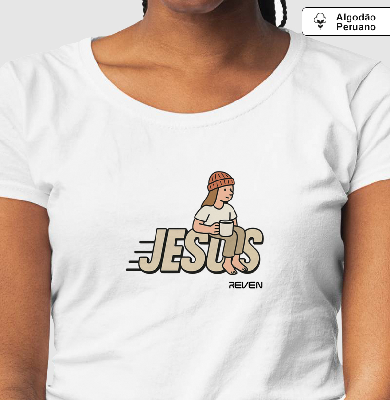 Camiseta Descanse em Jesus