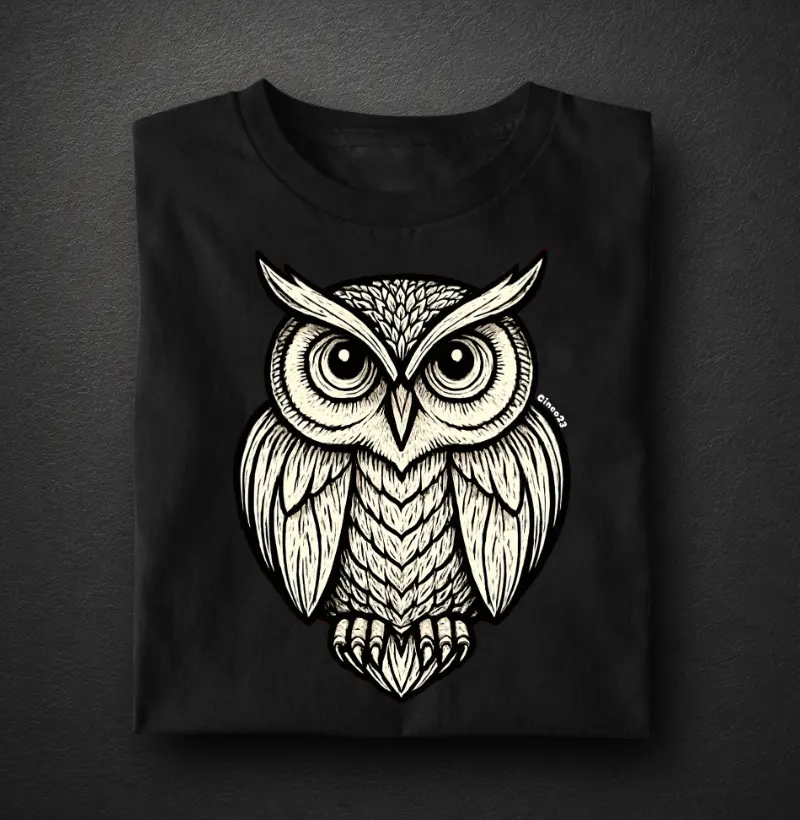 Camiseta: Coruja Cinco23