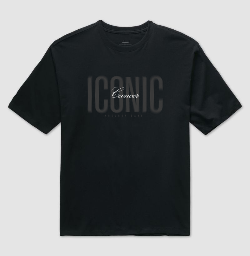 iconic cancer | camiseta oversized