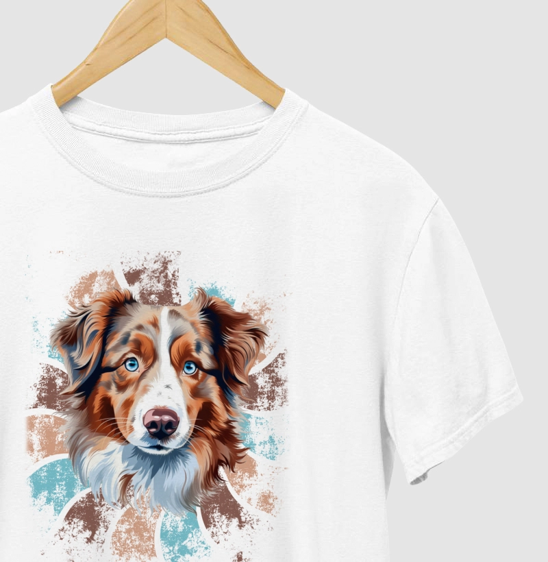 Red Merle Border Collie