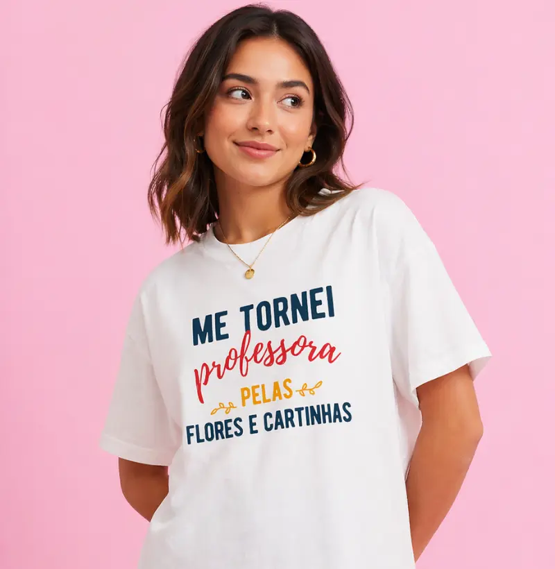 Camiseta Professora | Lançamento