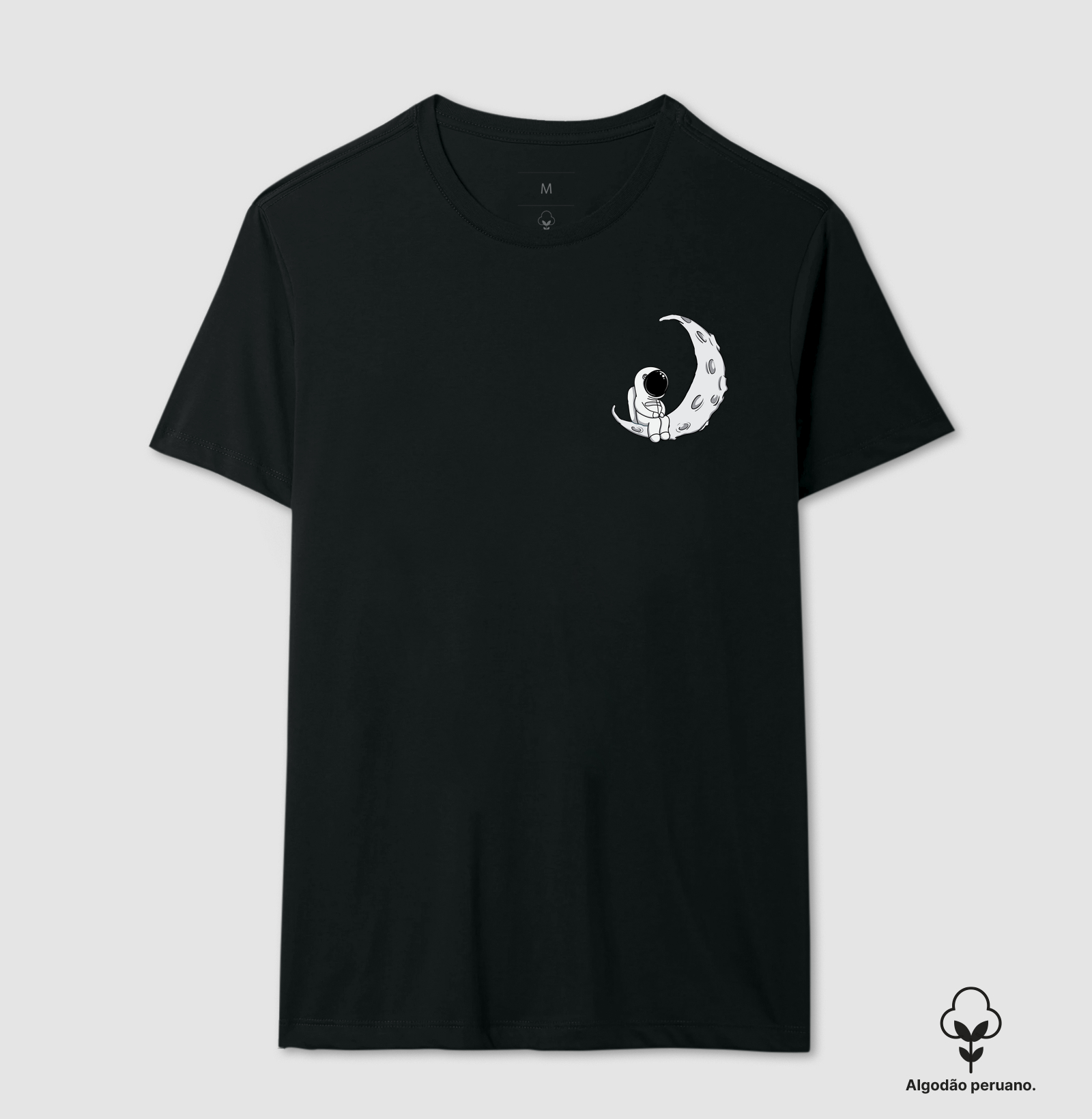 Camiseta - "Lunar Pause" - Camiseta Algodão Peruano