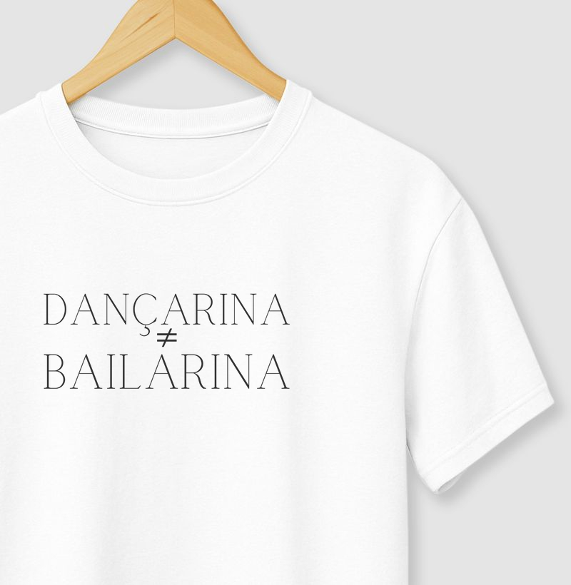 Dançarina x Bailarina