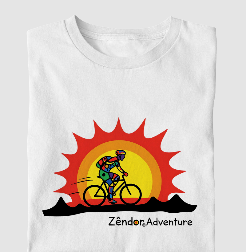 87 Sunny Cyclist Art
