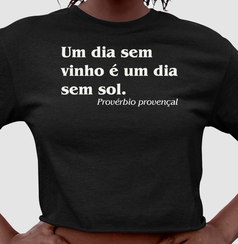 Um Dia Sem Vinho - Cropped