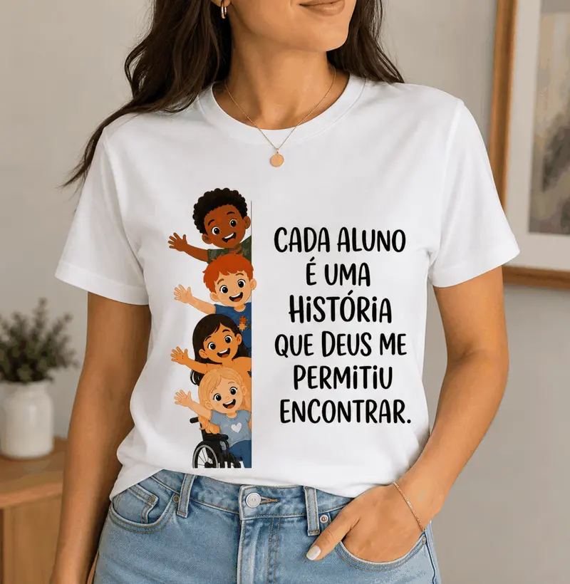 Cada Aluno é uma História que Deus me Permitiu Encontrar