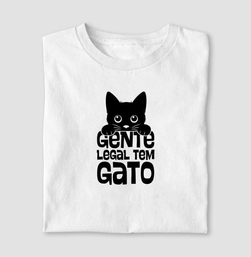 Gente legal tem gato