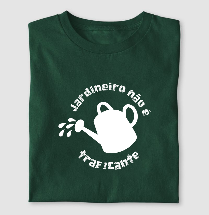 Jardineiro não é traficante