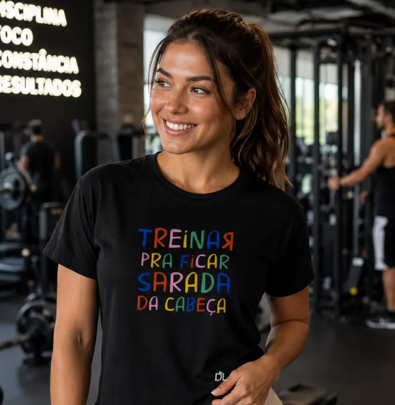 Treinar pra ficar sarada da cabeça