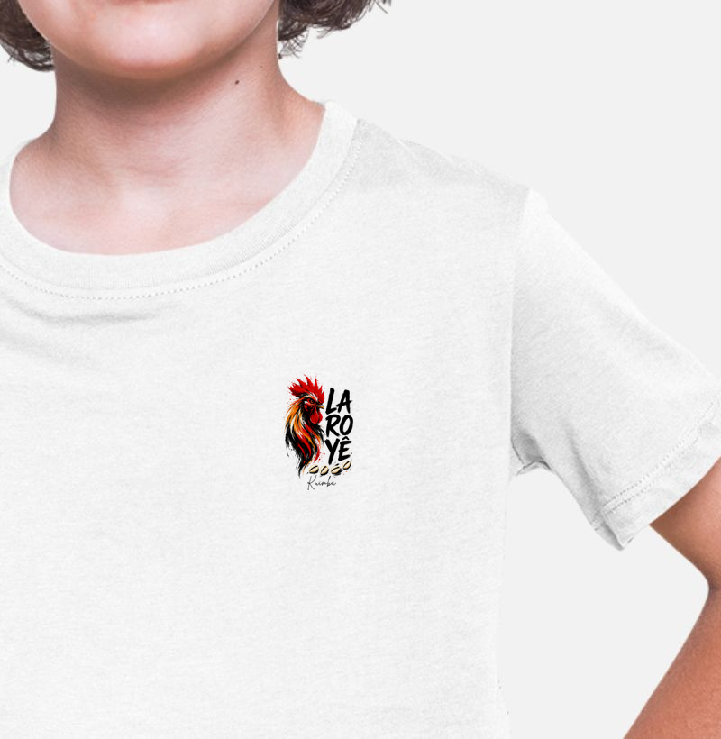Galo laroyê minimalista