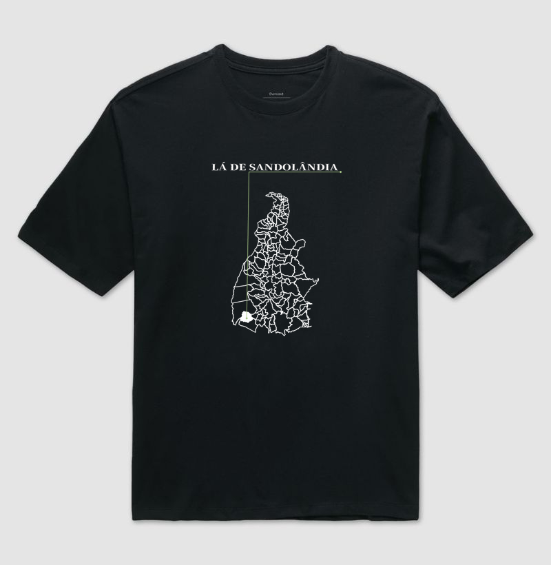 Sandolândia | Origem TO - Camiseta Oversized