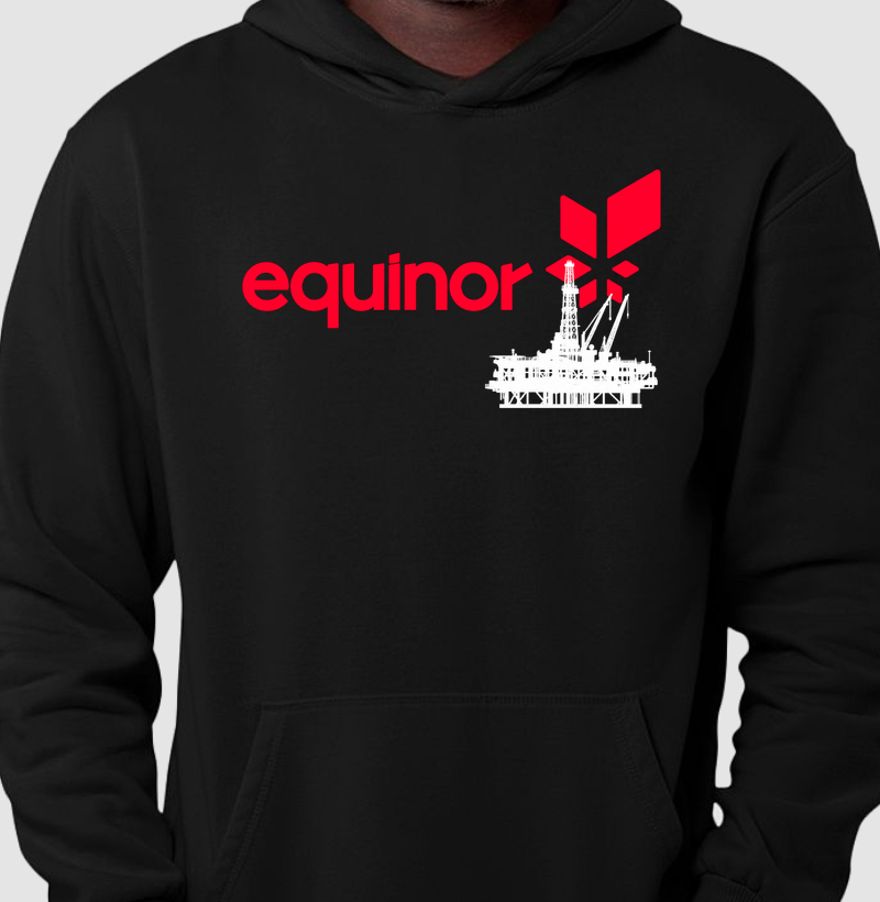 Equinor Plataforma Offshore - Hoodie Moletom