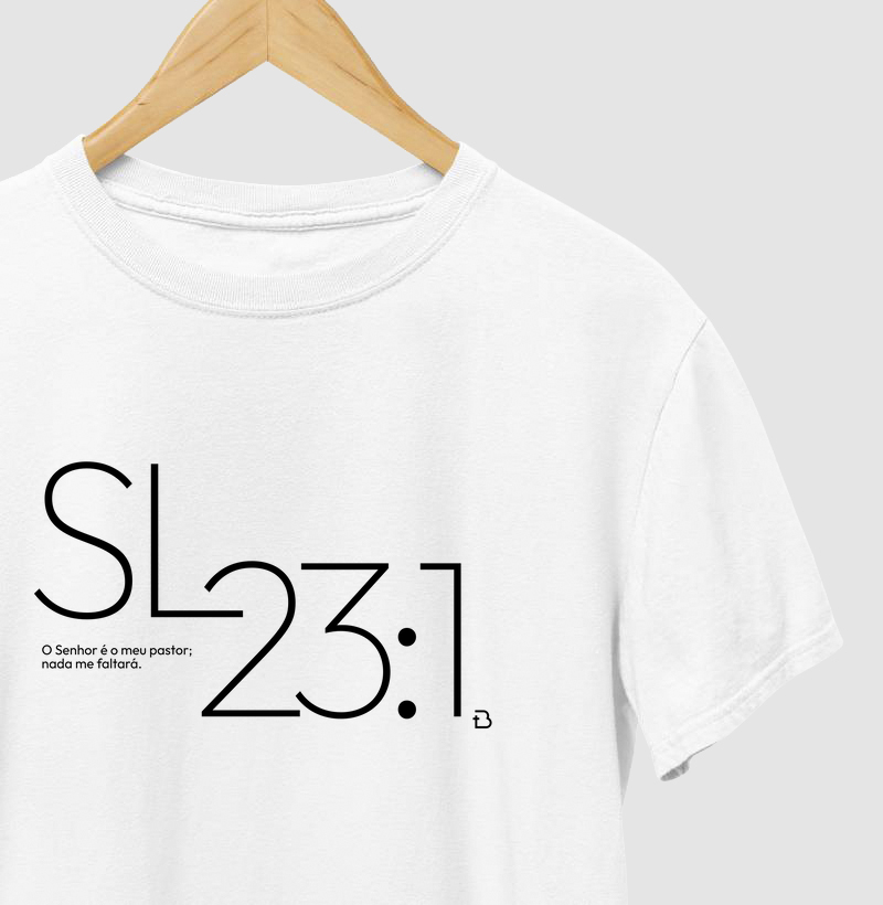 Camiseta Entre Versos Salmos 23:1