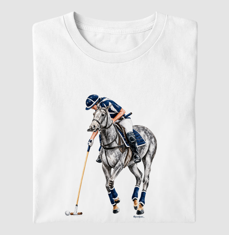 Polo - Blue&White (Tordilho) - Camiseta