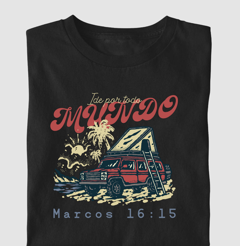 Camiseta Ide Por Todo Mundo