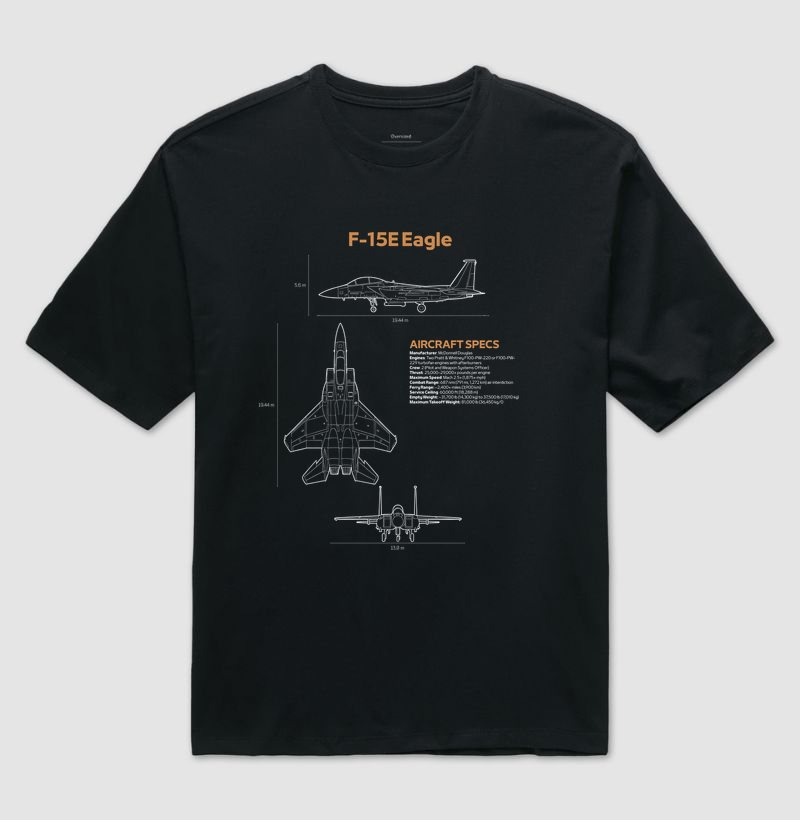 F-15E Eagle - Blueprint