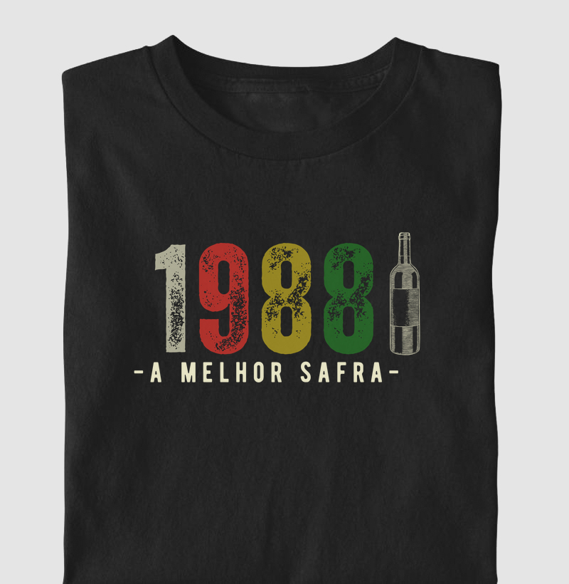 Camiseta A Melhor Safra 1988