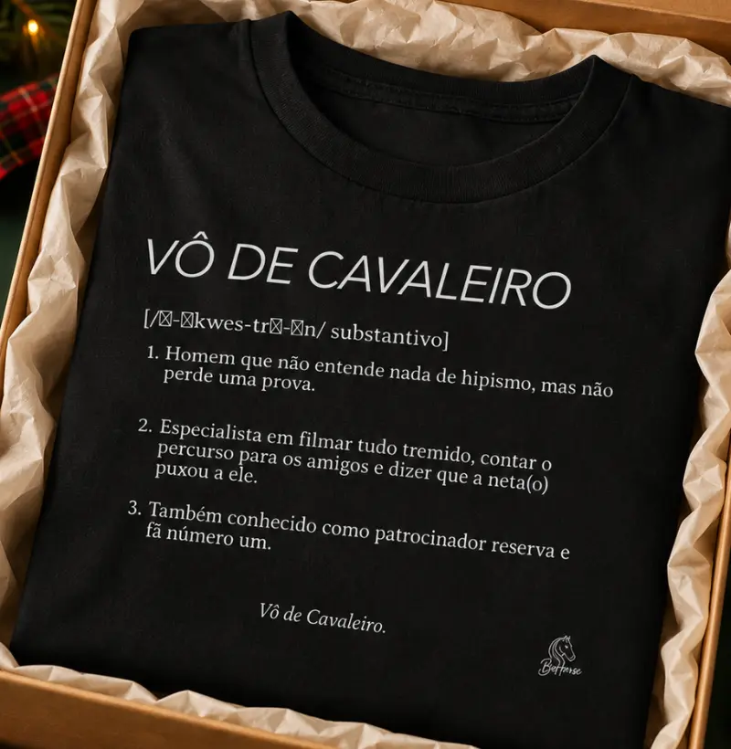 Vô de Cavaleiro  - Camiseta