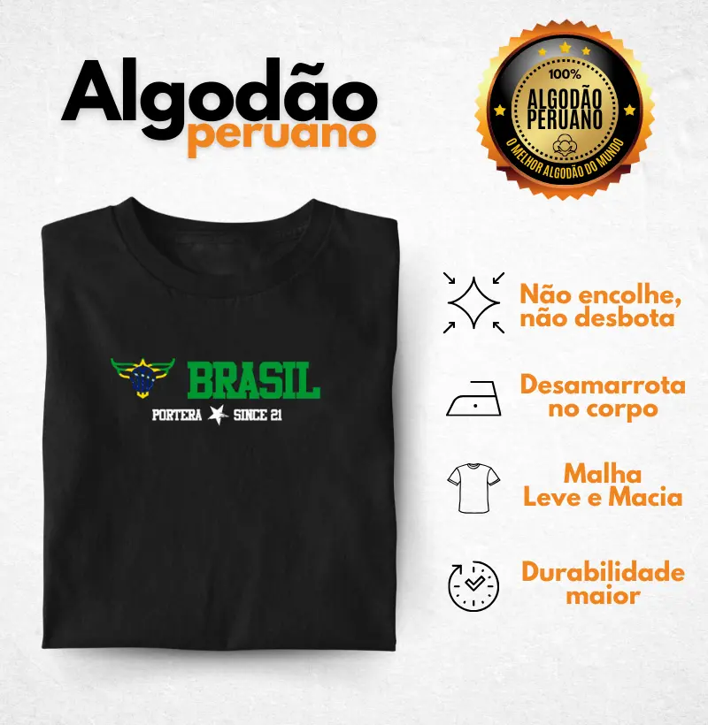 Bandeira do Brasil com Logo 