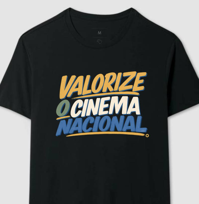 Camiseta Valorize o Cinema Nacional