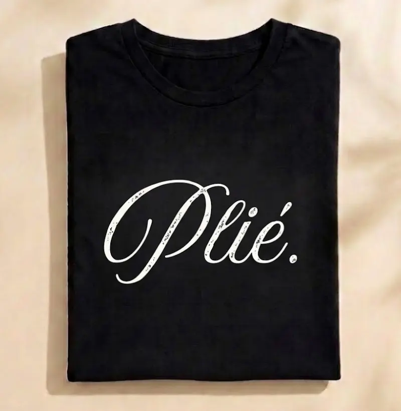 Plié.
