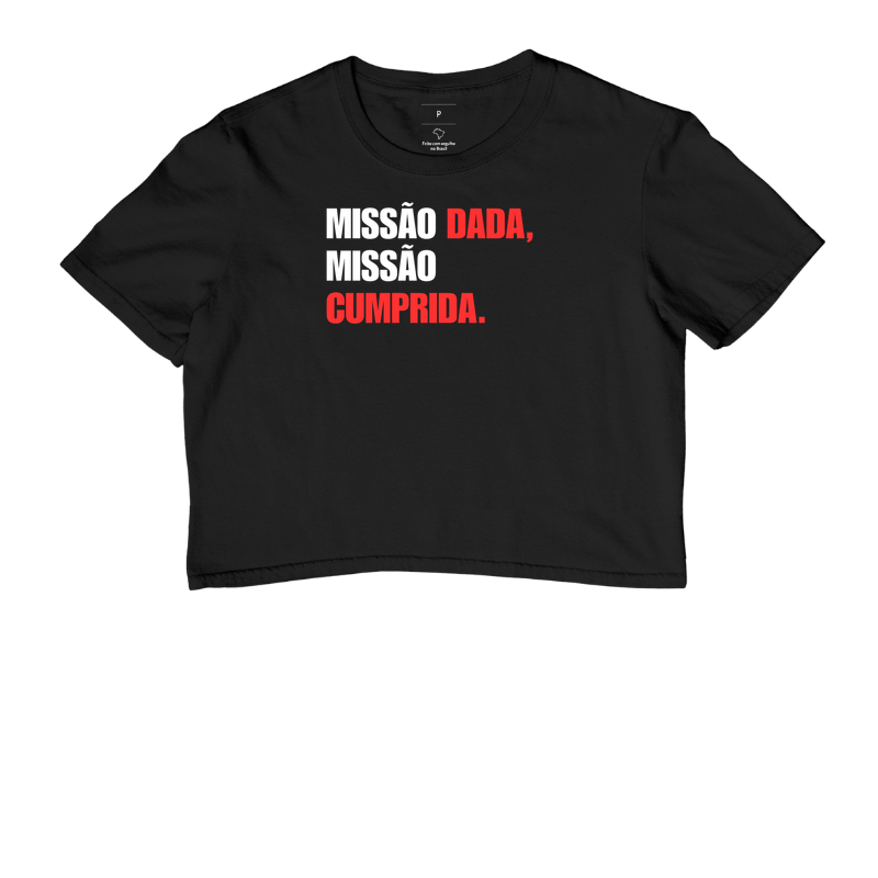 Missão dada, missão cumprida.