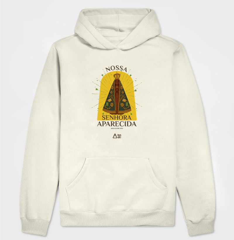 Hoodie Moletom Nossa Senhora Aparecida, rogai por nós