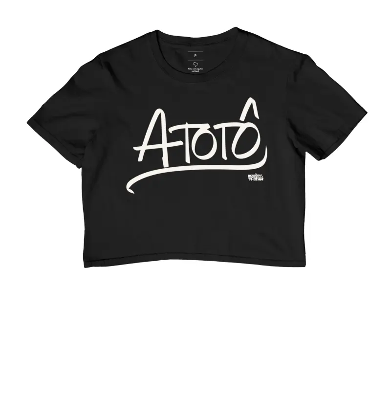 Cropped Atotô Colors Maria Patuá