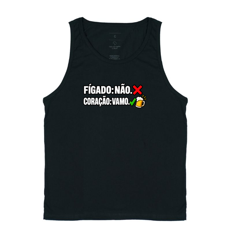 Fígado Não, Coração Vamo - Regata